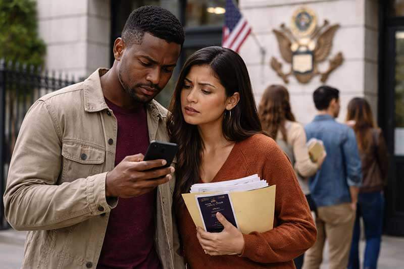 inmigrantes afectados pausas visas trump