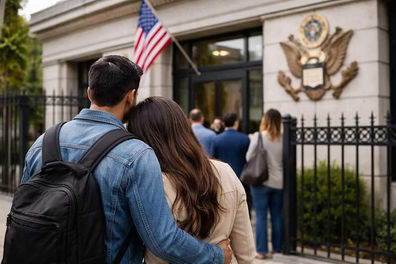 Trump pause on immigrant visas at a U.S. consulate