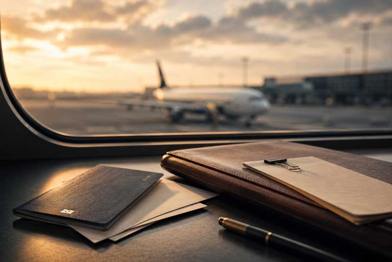Pasaporte y documentos de viaje para asilados antes de salir de Estados Unidos durante un proceso migratorio
