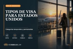 cuales son los tipos de visas americanas